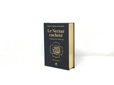 Le nectar cacheté : biographie du prophète : couverture noire, doré sur tranche