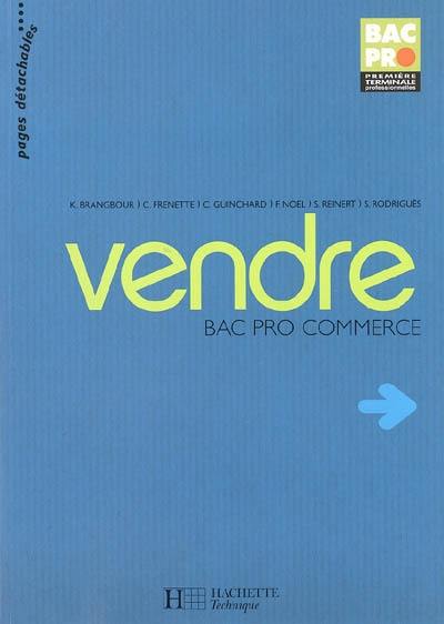 Vendre, bac pro commerce