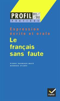 Le français sans faute