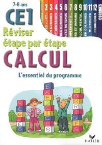 Calcul CE1, 7-8 ans