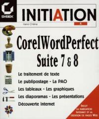 Initiation à CorelWordPerfect suite 7 & 8