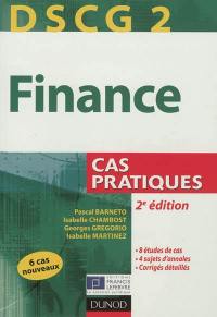 Finance, DSCG 2 : cas pratiques