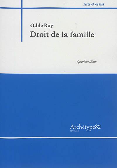 Droit de la famille 2017