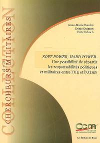 Soft power, hard power : une possibilité de répartir les responsabilités politiques et militaires entre l'UE et l'Otan. Soft power, hard power : a possibility to allocate the political and military responsibilities between the EU and Nato