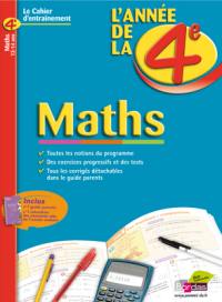 L'année de la 4e : maths