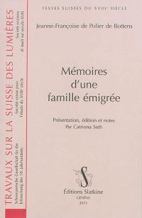 Mémoires d'une famille émigrée