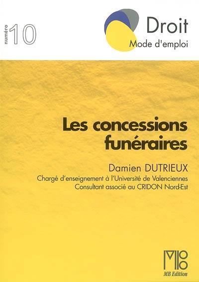 Les concessions funéraires