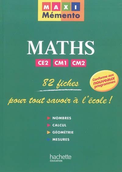 Maths CE2, CM1, CM2