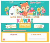 Mon mini-organiseur kawai 2024-2025 : de septembre 2024 à août 2025