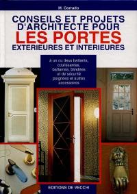 Conseils et projets d'architecture pour les portes extérieures et intérieures