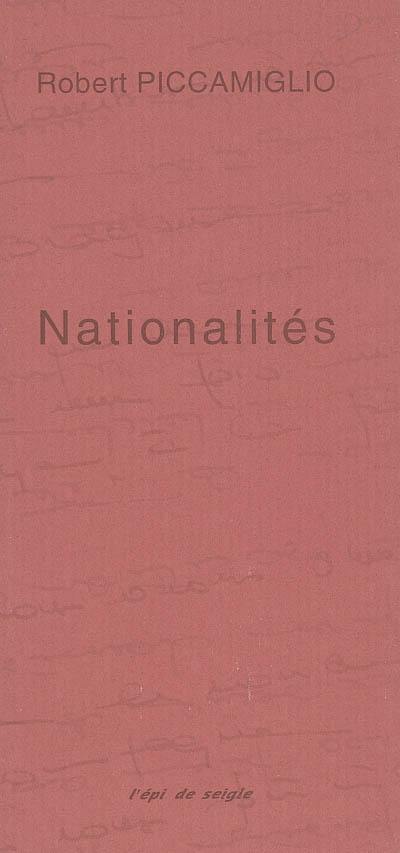 Nationalités