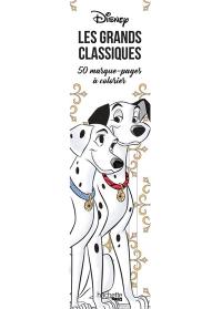 Les grands classiques : 50 marque pages à colorier !