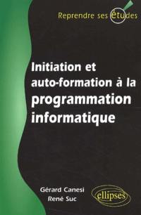 Initiation et auto-formation à la programmation informatique