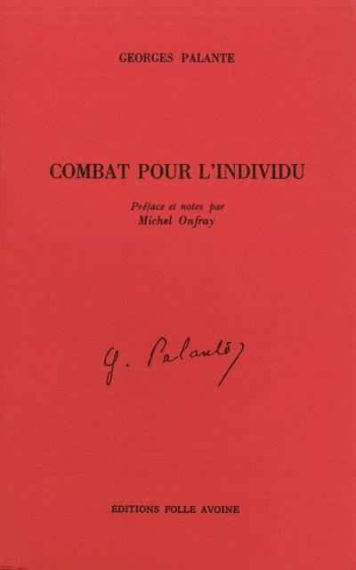 Combat pour l'individu