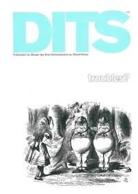 Dits, n° 18. Troubles ? Peut-être le lait du miroir n'est-il pas bon à boire ?