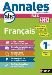 Français 1re : bac 2024 : nouveau bac