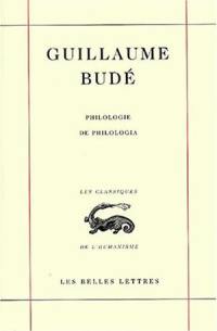 Philologie. De philologia