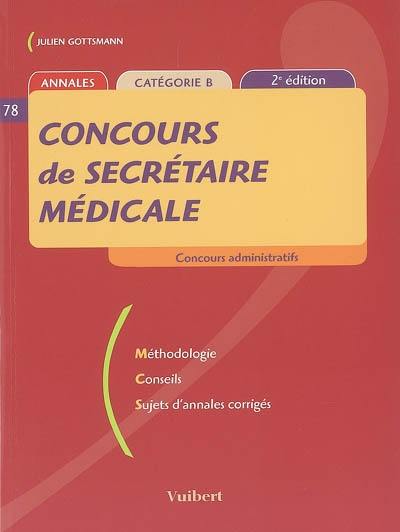 Concours de secrétaire médicale