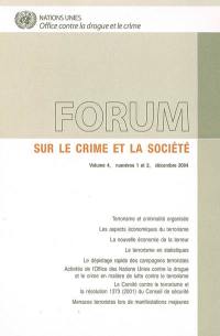 Forum, n° 1-2 (2004). Forum sur le crime et la société