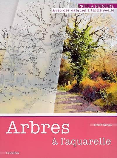 Arbres à l'aquarelle