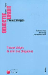 Travaux dirigés de droit des obligations