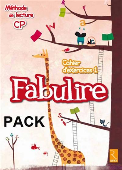 Fabulire, méthode de lecture CP : cahier d'exercices 1 : pack