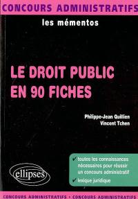 Le droit public en 90 fiches