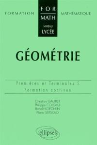 Géométrie, premières et terminales S, formation continue