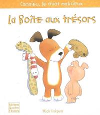 Camaïeu, le chiot malicieux. La boîte aux trésors