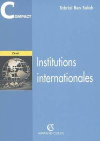 Institutions internationales