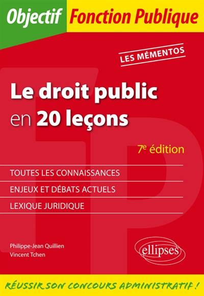 Le droit public en 20 leçons