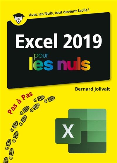 Excel 2019 pas à pas pour les nuls