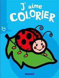 J'aime colorier 2-4 ans : coccinelle