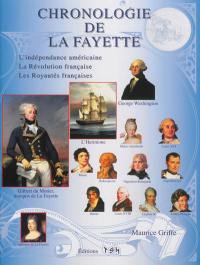 Chronologie de La Fayette : l'indépendance américaine, la Révolution française, les royautés françaises