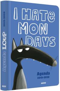 I hate mondays : agenda Loup 2019-2020