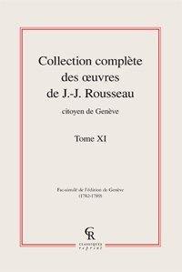 Oeuvres complètes. Vol. 11