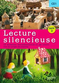 Lecture silencieuse CE1 série 2 : 16 dossiers documentaires et un conte : avec les corrigés des exercices