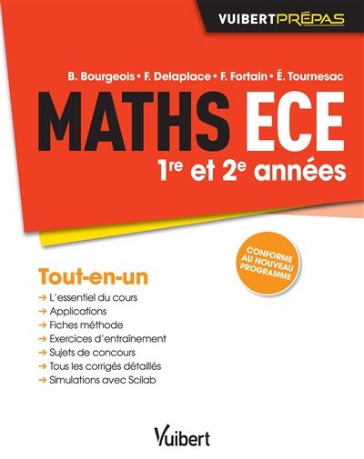 Maths ECE : 1re et 2e années : tout-en-un