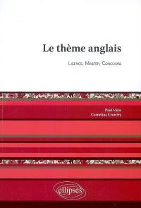 Le thème anglais : licence, master, concours