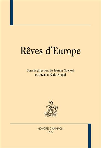 Rêves d'Europe