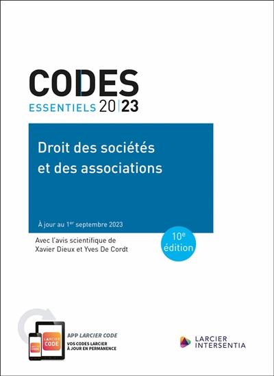 Droit des sociétés et des associations 2023