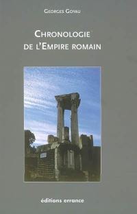 Chronologie de l'Empire romain