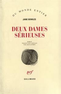 Deux dames sérieuses