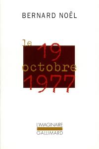 Le 19 octobre 1977