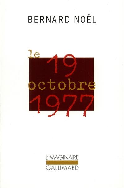 Le 19 octobre 1977