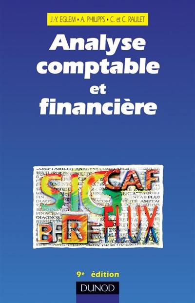 Analyse comptable et financière