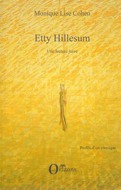 Etty Hillesum : une lecture juive