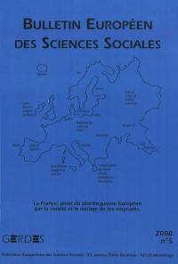 Bulletin européen des sciences sociales, n° 5. La France, pivot du plurilinguisme européen par la variété et le dosage de ses emprunts