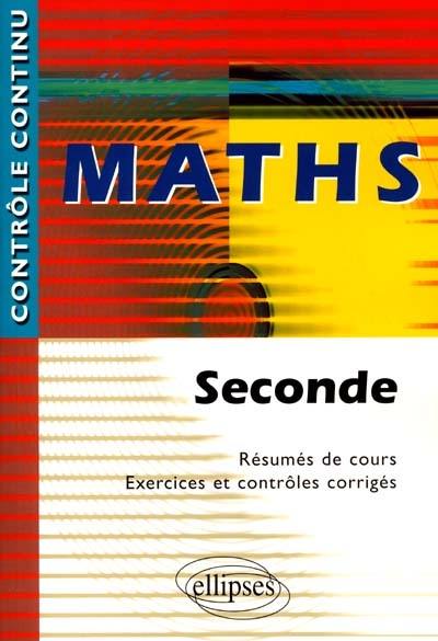 Maths, seconde