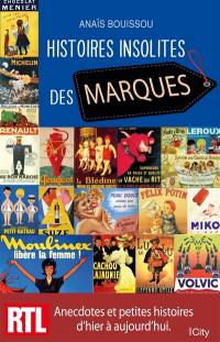 Histoires insolites des marques : anecdotes et petites histoires d'hier et aujourd'hui